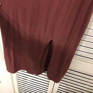 Fitted Dress w/ Cut Out